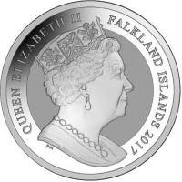 () Монета Фолклендские Острова 2017 год 1 крона ""   PROOF